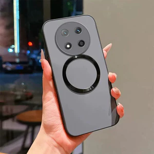 Ốp lưng XCSSDQ cho Honor X9A X9B X9D X9C SMART với bảo vệ ống kính cắt tròn, nút kim loại mịn, chống vân tay, thiết kế chống sốc — phụ kiện