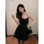 Đầm hông đeo sequin cao cấp mùa hè 2026 Sweet Slim-fit Pure Desire Váy dài vừa vặn Tiệc dự tiệc nhẹ nhàng sang trọng