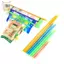 16 Pa Seal Lo Sti Túi Bảo Quản Thực Phẩm Kẹp Con Dấu Thực Phẩm Sti Nhựa Thanh Cói Kẹp Gia Đình Tiện Ích Nhà Bếp Có Thể Tái Sử Dụng ELWW