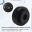 C Mount Adapters Lens 0.35X CCD cho kính hiển vi âm thanh nổi ba mắt Camera giao diện 38MM Tăng tầm nhìn