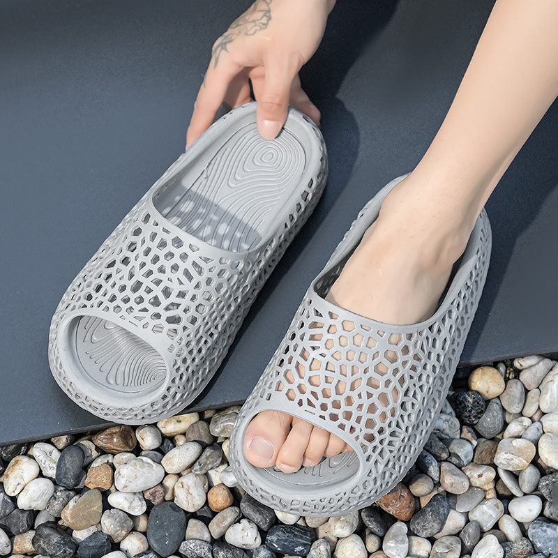 CKXMHM 40-45 Nam 3D In Lỗ Giày EVA Lỗ Dép Chống Trơn Trượt | BigBuy360 - bigbuy360.vn
