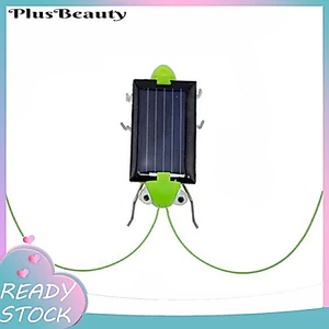 < Pluscloth > Robot năng lượng mặt trời vui nhộn sáng tạo Côn trùng Locust Grasshopper Đồ chơi giáo dục trẻ em