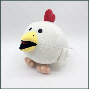YT4 Gà Súng Trắng Bay Gà Sang Trọng Nhân Vật Trò Chơi Dễ Thương Mềm Tròn Sang Trọng Búp Bê