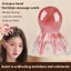 Đầu Massage Bạch Tuộc Nhựa Kinh Tuyến Cạo Da Đầu Bàn Chải Massage Châm Cứu Gua Sha Massageb Giảm Mệt Mỏi Massage