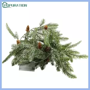 Đèn LED dây kim thông nhân tạo thực tế POP cho hoạt động Giáng sinh