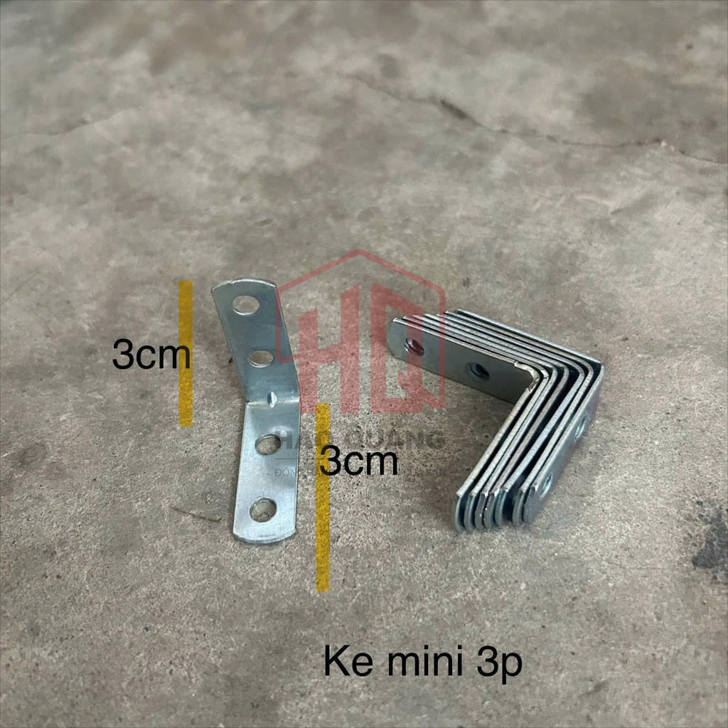 5 Cái Ke Sắt Góc Vuông Đa Năng, Phụ Kiện Lắp Ráp Nội Thất, Gia Cố Kệ Gỗ, Bàn Ghế