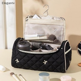 EGN Quilted Du Lịch Dành Cho Airwrap Cotton Dụng Cụ Tóc Túi Du Lịch Có Thể Treo Túi Bảo Quản Có Móc N