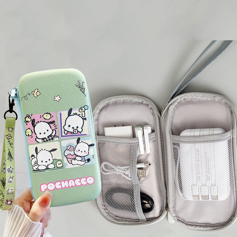 Túi đựng điện thoại Pochacco dễ thương - Thiết kế hoạt hình dễ thương Ví cỡ lớn để đi lại hàng ngày