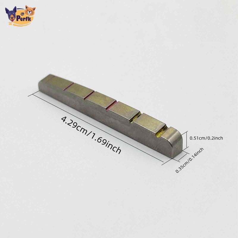 Đàn Guitar Điện Đai Ốc Top Nut Hợp Kim Titan Luthier Dụng Cụ Cao Cấp Đàn Guitar Sửa Chữa Đàn Guitar Thay Thế Một Phần Phụ Kiện