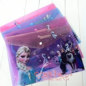 Combo 5 cái bìa nút đựng hồ sơ khổ A4 họa tiết hoạt hình (hàng loại 1 dày đẹp)