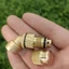 Vòi phun áp suất cao WANYEDI, Vòi phun sương có thể điều chỉnh bằng đồng, tầm xa hữu ích 45° Dụng cụ làm vườn phun tưới uốn cong