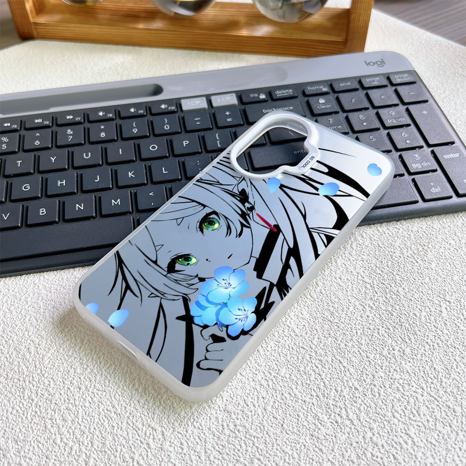 Dành cho Redmi Turbo 5 Max Turbo 4 Pro ‌Ốp điện thoại K90 K80 K70 POCO X8 X7 Pro X6 F8 F7 F6 Pro F5 Anime FRIEREN Vỏ điện thoại cho Redmi Note 14 Pro 13 12 Vỏ POCO chống sốc Vỏ Redmi