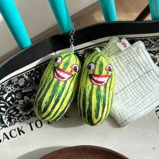 1 Mới Ngộ nghĩnh Dưa Hấu Dải Sang Trọng Móc Khóa Vui Nhộn Móc Khóa Túi Phụ Kiện Dành Cho Người Lớn