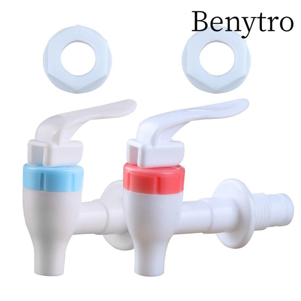 Vòi phân phối nước BENYTRO, Bộ đài phun nước uống bằng nhựa loại đẩy, Bật / Van Bộ phận phối nước kích thước đa năng tại nhà