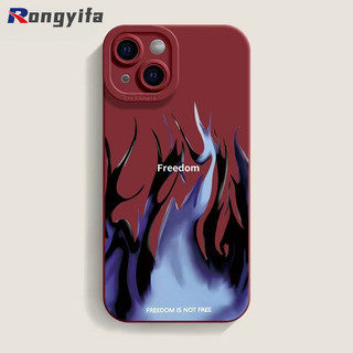 Ốp Điện Thoại Họa Tiết Ngọn Lửa Xanh Cho Samsung Galaxy A16 A06 M35 M55 F15 M15 A55 A35 A25 A15 M34 M54 M14 A01 A05 A05s A24 5G Ốp Lưng Thoáng Mát Hoạt Hình Thời Trang Vỏ Mềm Chống Rơi Dễ Thương