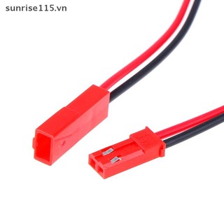 SRVN 20 Chiếc 2 Pin Đầu Nối Nam Nữ jst Cắm Cáp 22 awg Dây Cho Pin rc.