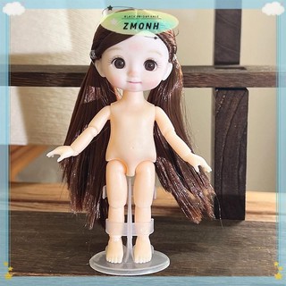 ZMONH 1 Búp Bê 16cm Với Biểu Hiện Khác Nhau, Búp Bê 1 / 8 Dễ Thương, 13 Khớp Di Chuyển Được Búp Bê Cô Gái