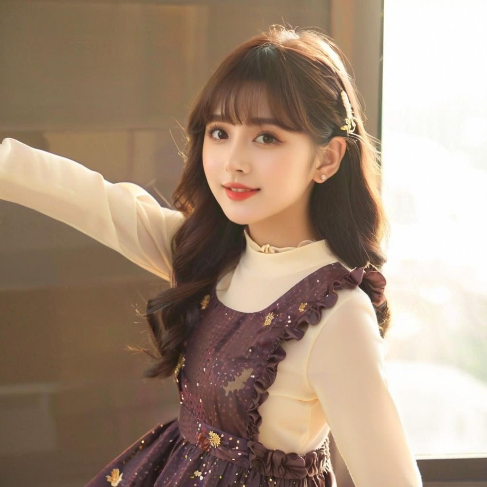 FUHUIOT - Tóc giả xoăn gợn sóng dài cho bé gái, phù hợp làm phần mở rộng tóc hoặc trang sức công chúa