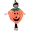 Halloween Pumpkin Grament Costume Cosplay Clothing Hat Set Halloween Party Supply