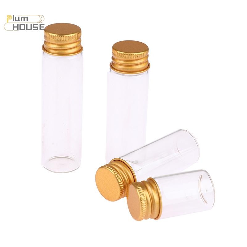 PlumHOUSE 10 Cái 5 / 7 / 10 / 14 / 18 / 20ML Chai Thủy Tinh Nhỏ Lọ Thủy Tinh Kín Chai Chúc Bình VN