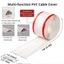 NOTE1 Che Khuyết Điểm Dây Treo Tường, Vỏ Cáp Sàn PVC Tự Dính, Mềm Mại Chuyên Nghiệp Đa Năng Không Có Dây Khoan Raceway Văn Phòng Tại Nhà