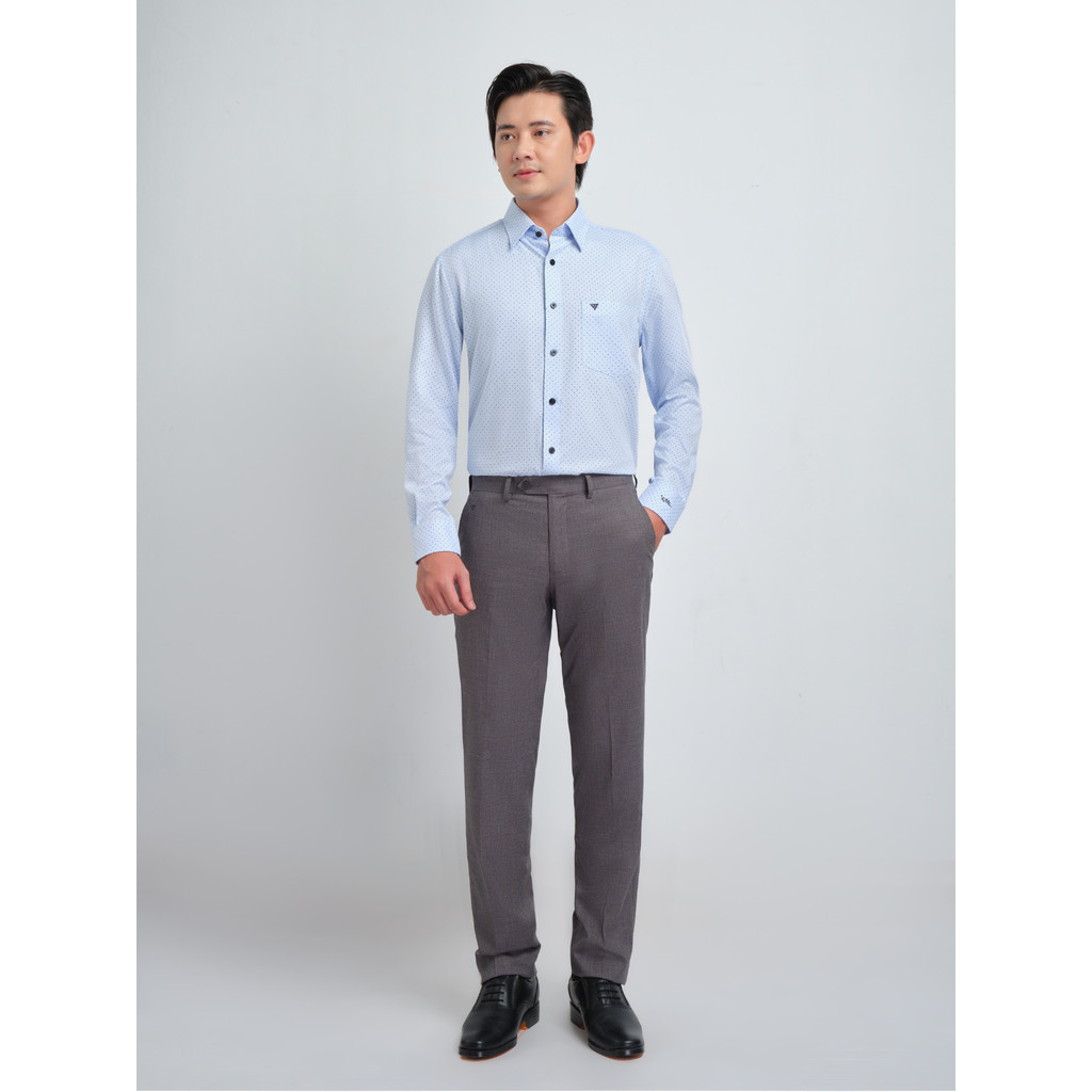 Quần Tây 0Ply VIETTIEN vải Polyester form REGULAR FIT VT00000482