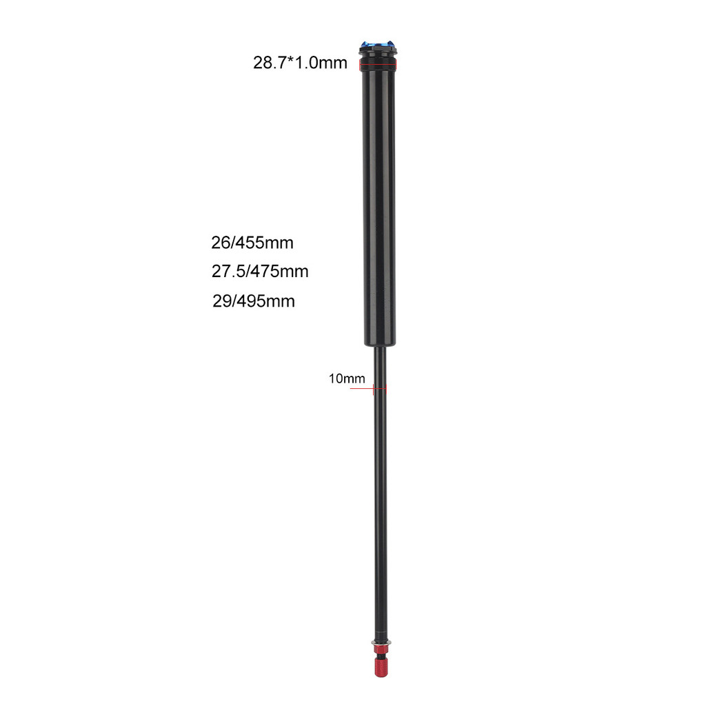 Phuộc Bơm Phuộc Trước Bạc 26 Inch / 27.5 Inch / 29 Inch Thanh Giảm Chấn Không Khí Bền Đẹp