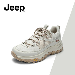 Giày Nữ JEEP Mùa Thu Retro - Tăng Chiều Cao, Chống Trơn Trượt và Mài Mòn - Thích Hợp Đi Bộ Đường Dài và Hàng Ngày