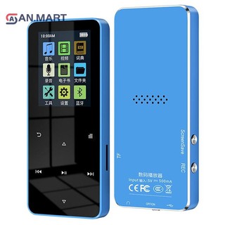 Bigdealssuper Máy Nghe Nhạc MP4 Có Loa Tích Hợp Cảm Ứng Phím Video Máy Nghe Nhạc Hifi Kim Loại 1.8 Inch Walkman Siêu