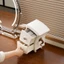 Kool Hộp đựng hình dạng cong độc đáo Thiết kế bằng nhựa chắc chắn cho văn phòng phẩm Vật phẩm nhỏ