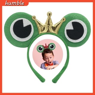 Hum Trẻ Em Băng Đô Quấn Tóc Ếch Đáng Yêu Vòng Cho Halloween Sinh Nhật Ảnh Đạo Cụ Vui Nhộn Mũ Cosplay Phụ Kiện