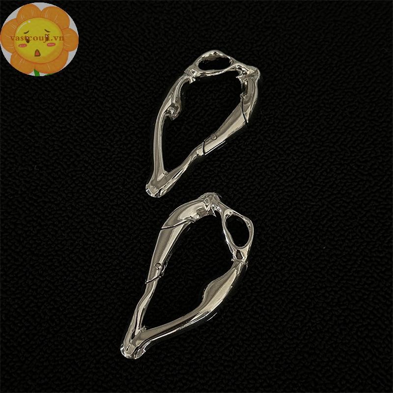 VASTJI Kim Loại Hình Đặc Biệt Carabiner Móc Khóa Đa Năng Leo Núi Xe Chìa Khóa Gothic Ba Lô Trang Trí Eo DIY Y2K VN