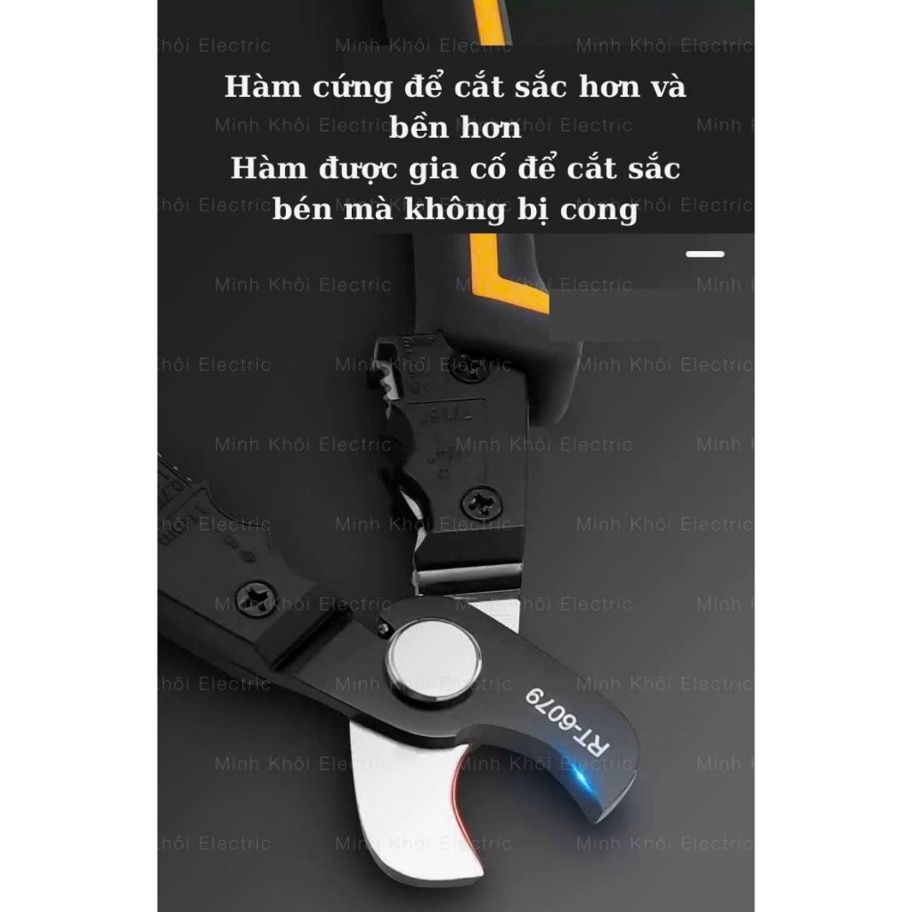 Kìm đa năng Rdeer RT-6079,kìm cắt dây điện,kìm tuốt dây điện,kìm cắt điện,kiềm cắt dây điện,kềm đa năng,kềm tuốt dây