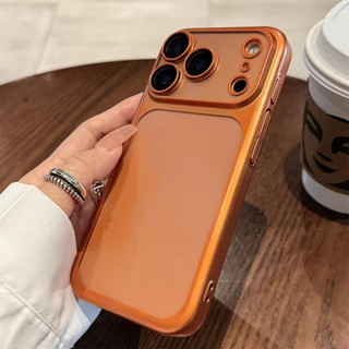 [JLK] Ốp điện thoại mờ mạ UV siêu mỏng mới sang trọng chống trượt 17 Pro Max cho iPhone 17 Air 17Pro 17ProMax Lens Film Bảo vệ Vỏ PC cứng mờ