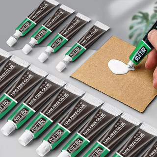 Keo siêu dính đa năng tuýp 60ml dung tích lớn, dán chắc gỗ giày kính tường, chống thấm nước tốt, thay thế đinh vít