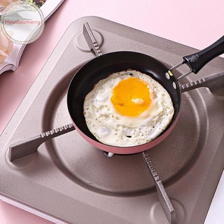 Chảo Chiên Hooudou Thép Không Gỉ Ngăn Dính Nồi Cảm Ứng Tròn Ăn Sáng Chảo Trứng Chiên Nhỏ Có Tay Cầm Dài Tiện Ích Nhà Bếp VN