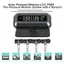 LACYESUK TPMS, Hệ thống giám sát áp suất lốp sạc USB năng lượng mặt trời, Chế độ báo động cảnh báo nhiệt độ Màn hình kỹ thuật số chống nước TPMS không dây Bảo mật lái xe