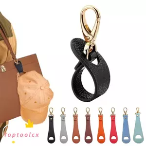 Kẹp mũ TOPTOOLCX, Phụ kiện túi xách Giá đỡ mũ da PU, Móc ngoài trời rảnh tay đa chức năng Du lịch ngoài trời