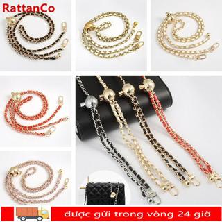 RATTANCO Phụ kiện dây chuyền chống phai màu Dây đeo có thể điều chỉnh bằng kim loại