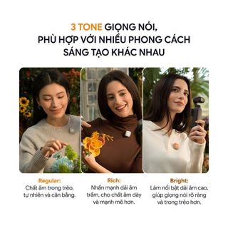 DJI Mic Mini 2 Chính Hãng Thu Âm Không Dây Nhỏ Gọn Khử Ồn 2 Cấp Độ Màu Sắc Trẻ Trung Gọn Nhẹ Linh Hoạt