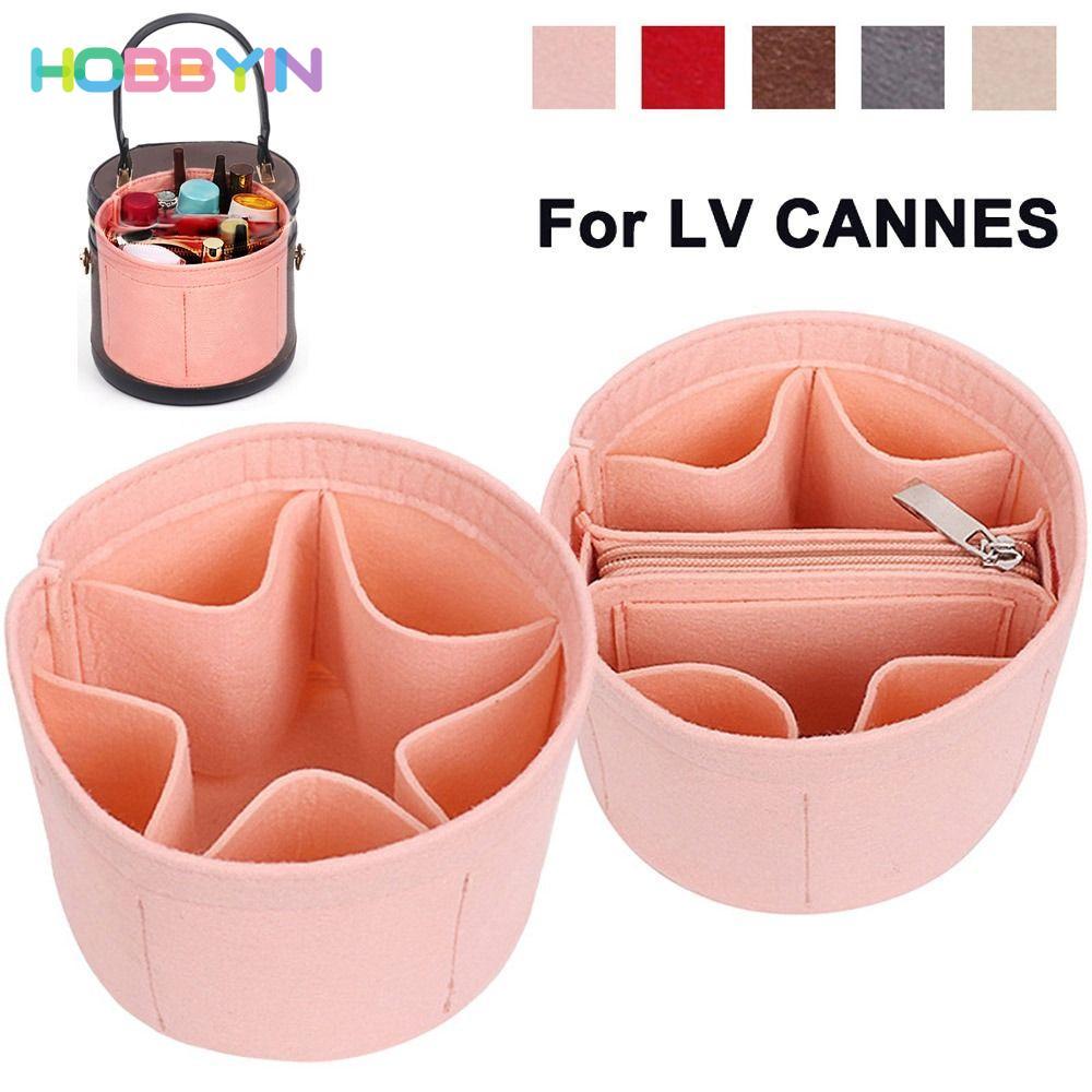 HOBBYIN Nỉ Chèn Túi Mềm Túi Bảo Mật Ví Lót Cho Lv Cannes