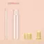 Bộ 7 Chai Nhỏ Giọt Mini Di Động Có Thể Đổ Lại 1 / 2 / 3 / 5ml Lọ Thủy Tinh Màu Macaron Trống Có Thể Tái Sử Dụng Hộp Đựng DIY