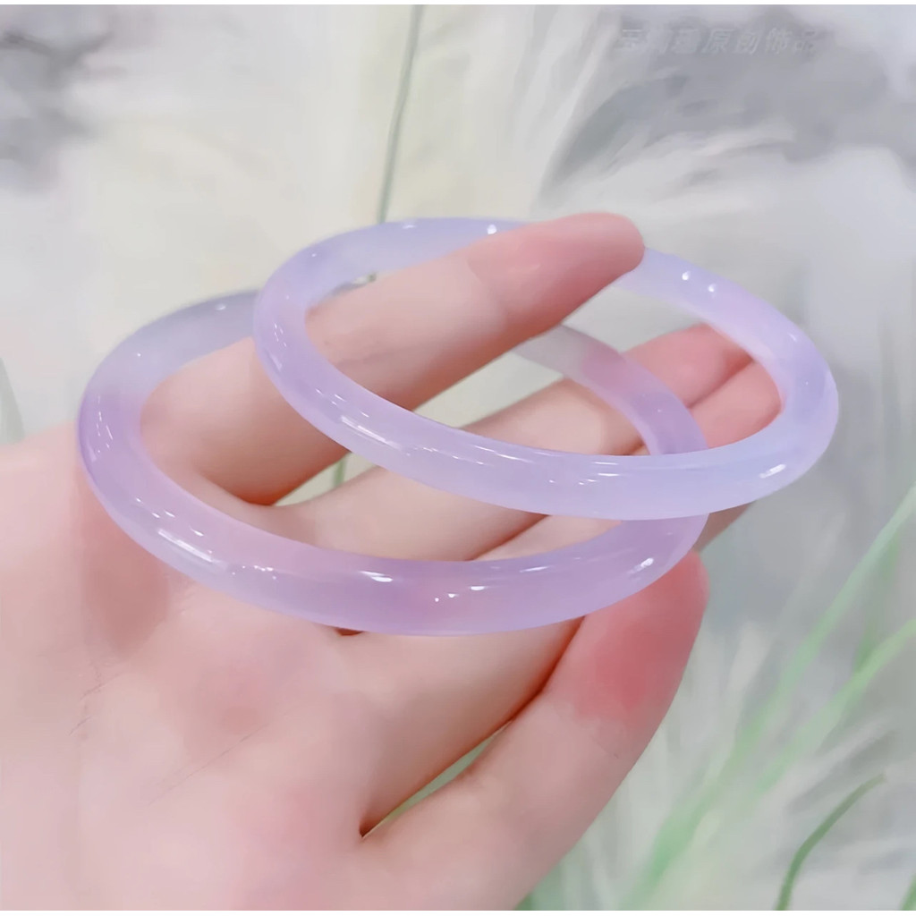 Vòng tay nữ ánh trăng trắng khí chất tím