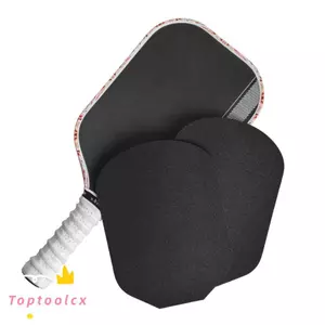 TOPTOOLCX 2 Miếng Dán Bề Mặt Mái Chèo Pickleball, Tăng Cường Quay Chống Trơn Trượt Mái Chèo Grit Bề Mặt Băng, Cải Thiện Tay Cầm Đa Năng Chống Mài Mòn Mái Chèo Thực Hành Lớp Phủ Mặt