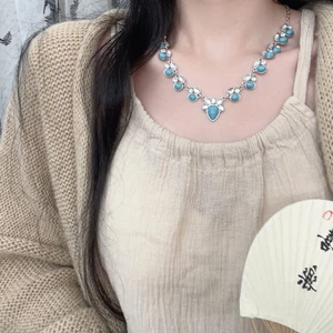 Mới Phong Cách Trung Quốc Ngọc Trai Mặt Dây Chuyền Vòng Cổ Nữ Thời Trang Độc Đáo Phong Cách Dân Tộc Áo Len Dây Chuyền Ánh Sáng Sang Trọng Sang Trọng Sang Trọng Phù Hợp Với Dây Xích Dài