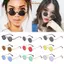 IAPPORTUNIA Circle Shades, Kính râm tròn nhỏ đầy màu sắc bảo vệ UV400, Kính mắt Punk thời trang dành cho nữ và nam giới