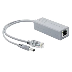 Yoo Performances Bộ chia POE 48V sang 12V có vỏ chống nước Giao diện RJ45 10 100Mbps cho thiết bị mạng