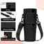 HL 40oz Túi Đựng Bình Nước Có Thể Điều Chỉnh Dây Đeo Vai Cốc Tay Màu Trơn Giữ Chai Cho Đi Bộ Đường Dài Ngoài Trời LMWU