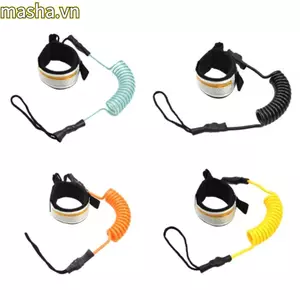 Dây xích thuyền Kayak, 1. Ván lướt sóng Lướt sóng Dây tay an toàn, Phụ kiện chân đàn hồi TPU Ván lướt sóng Dây xích chân