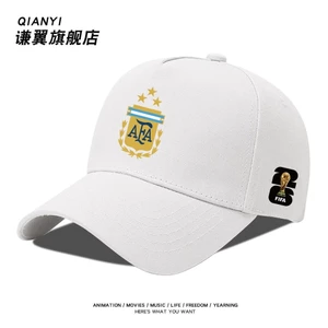 Hàng sẵn có Hoa Kỳ Canada Mexico World Soccer Argentina Fan Cap Mũ bóng chày ngoài trời 0615